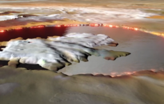 NASA hava animasyonlarında Jüpiter’in ayındaki pürüzsüz lav gölü cızırdıyor