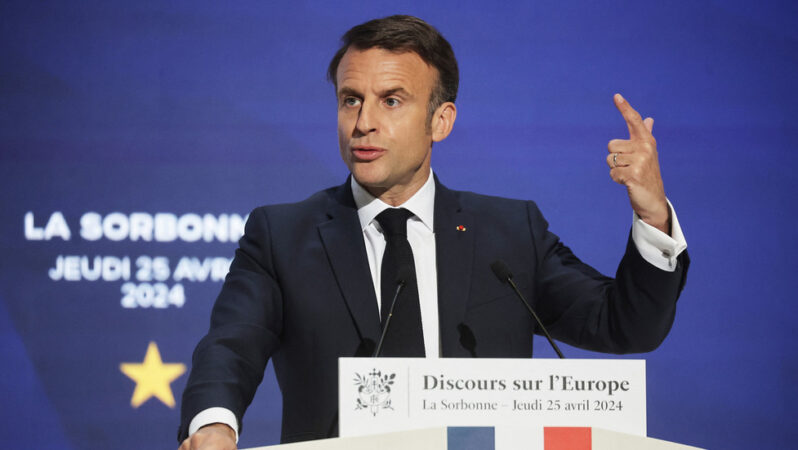 Macron, ‘Avrupa’mız ölebilir’ diyor.  Katil kim?  — RT Dünya Haberleri