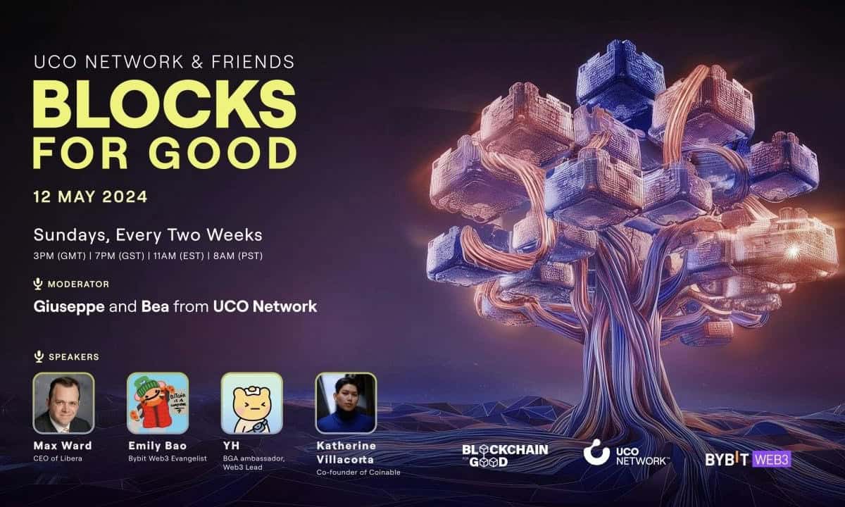 Bybit Web3, UCO Network ve Blockchain for Good, X Spaces’ta İki Haftalık İşbirlikçi “Blocks for Good” Serisini Duyurdu